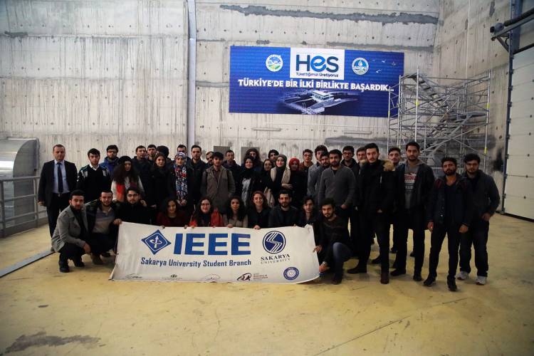 Sakarya Üniversitesi IEEE Öğrenci Topluluğundan SASKİ’ye Teknik Gezi