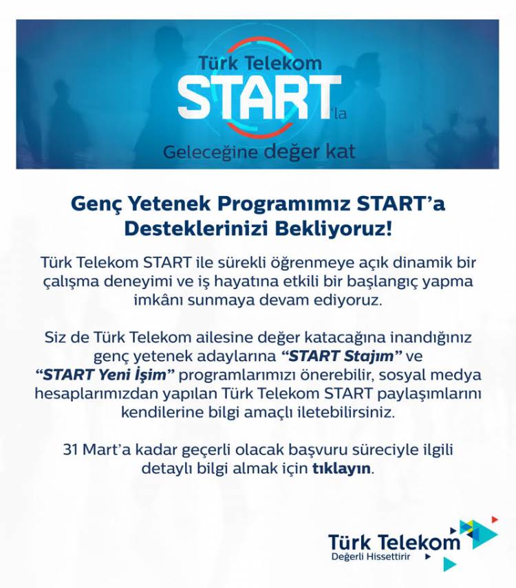 TÜRK TELEKOM -Genç Yetenek Programı START